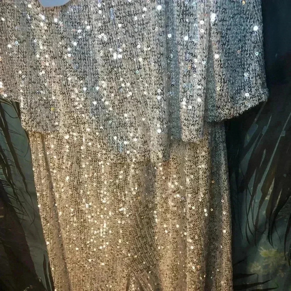 Strapless Sequin Jumpsuit - Picture 10 of 16